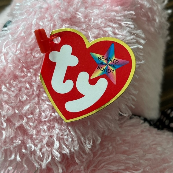 Ty Beanie Buddy “Brigitte” the Pink Poodle - 10 inch - Picture 5 of 7